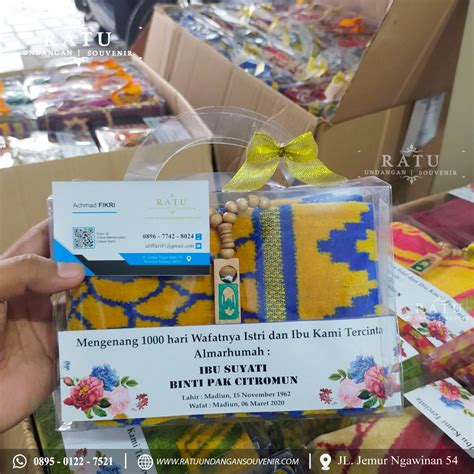 Paket Souvenir Tahlilan Hari Lengkap Dan Murah Ratu Undangan