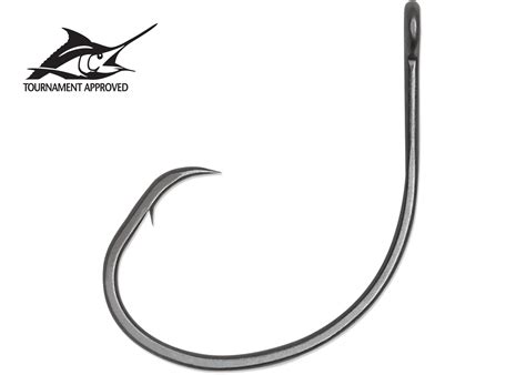 Vmc Tournament Circle Fishing Hooks Model 7385 Black Nickel 60