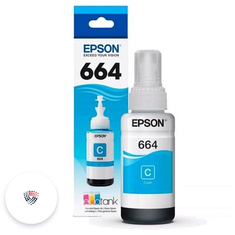 Botella De Tinta Cian Epson Ilis Solutions