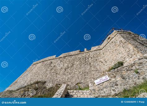 Ulcinj Old Town Massive Walls Editorial Stock Image - Image of coast ...