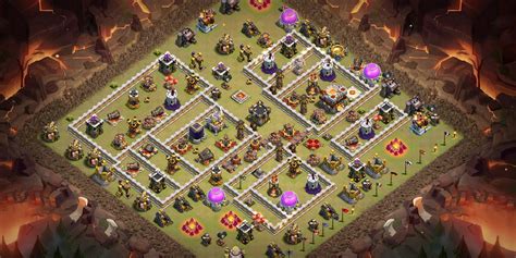 Layouts Para CV11 FARM PUSH Guerra Clash Of Clans Dicas