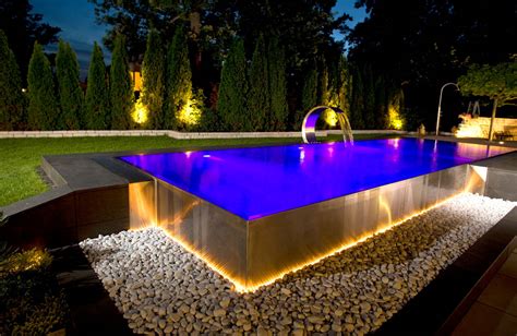 Berndorf B Derbau Stainless Steel Private Pool Germany Bavaria Homify