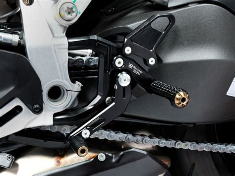 Dstr Bonamici Racing Adjustable Rearsets Ducati Streetfighter V