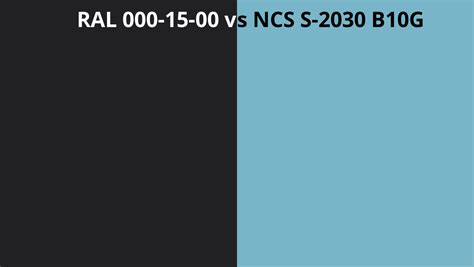 Ral 000 15 00 Vs Ncs S 2030 B10g Ral Colour Chart Uk