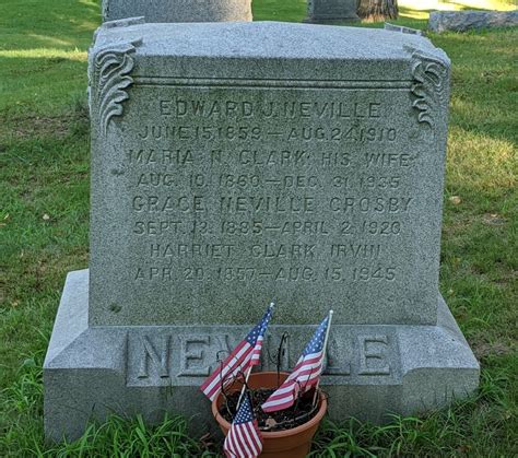 Edward Jessup Neville Find A Grave Memorial