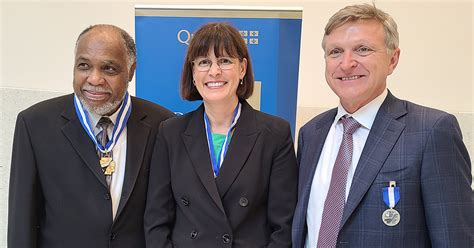 Trois membres de la grande communauté de Polytechnique honorés de l