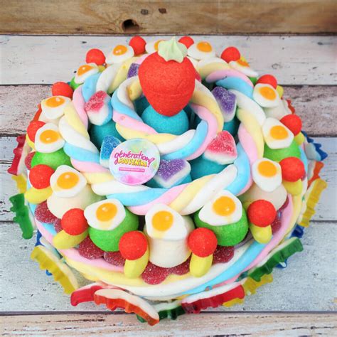 Gâteau De Bonbons Anniversaire Gourmand