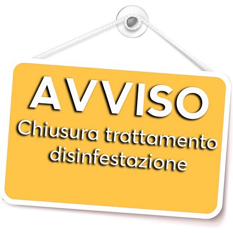 Avviso Chiusura Uffici Per Disinfestazione Ersu Catania