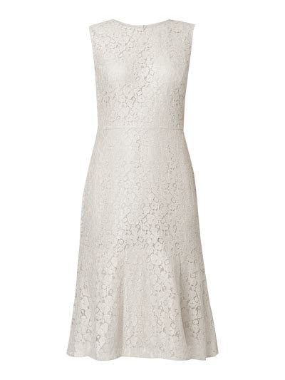 Lauren Ralph Lauren Cocktailkleid Aus Floraler Spitze Silber Online