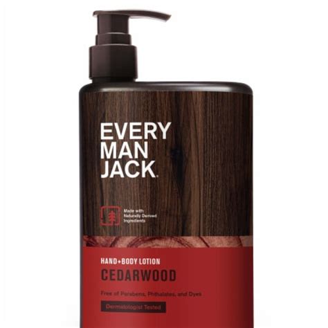 Mens Every Man Jack Mens Hand And Body Lotion For All Types Skin 1 Pack