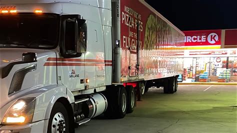 A Look Inside A Mclane Grocery Trailer Foodserviceindustry Trucking