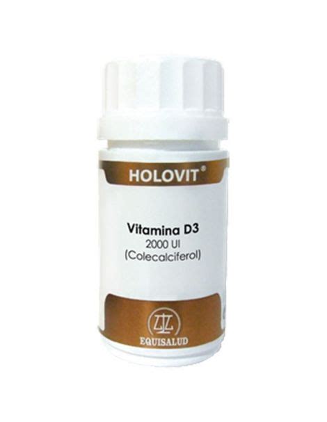 Holovit Vitamina D3 2000 UI Colecalciferol K2 Menaquinona MK7