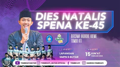 Live Tombo Ati Bersama Gus Farid Smpn Kota Blitar Youtube