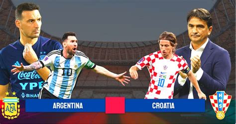 L Ch Thi U World Cup H M Nay Argentina Vs Croatia Messi