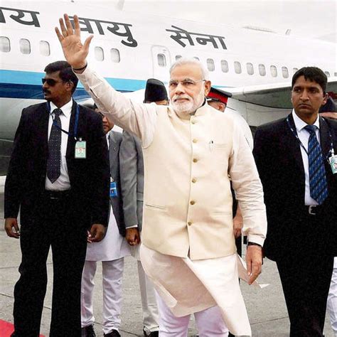 Prime Minister Narendra Modi Talking With Nepalese Foreign Minister