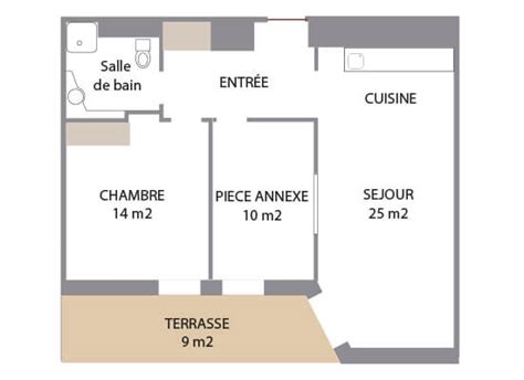 Appartement T3 La Résidence Sainte Anne