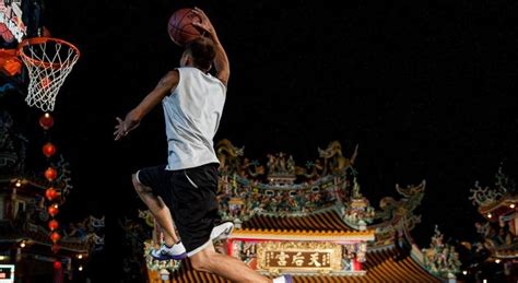 Hot shots from slam-dunk contest in Taiwan