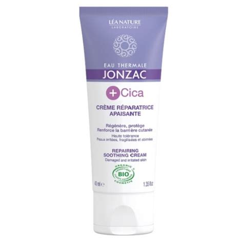 Jonzac Cica Crème Réparatrice Apaisante Bio 40ml Maroc Parachezvous ma