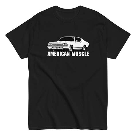 1969 Chevelle Car T Shirt From Aggressive Thread Aggressive Thread