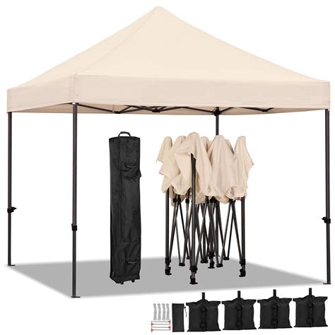 Buy Yaheetech 3x3M Heavy Duty Pop Up Gazebo Waterproof Commercial