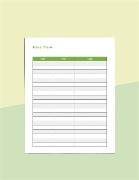 Simple Travel Planner Template in Pages, Word, PDF - Download ...