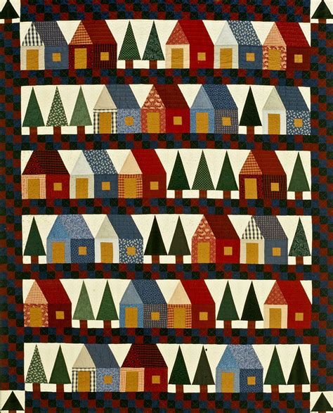 Provencal Houses Plan From American Patchwork And Quilting American