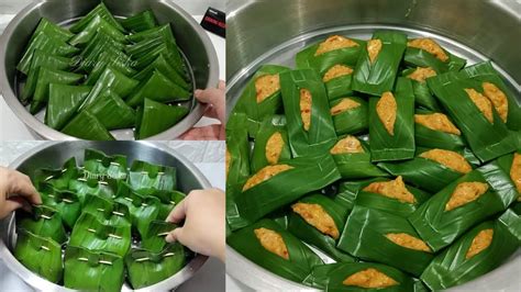 DIBUNGKUS DAUN PISANG MEMBUAT ANEKA MAKANAN INI JADI MAKIN LEZAT