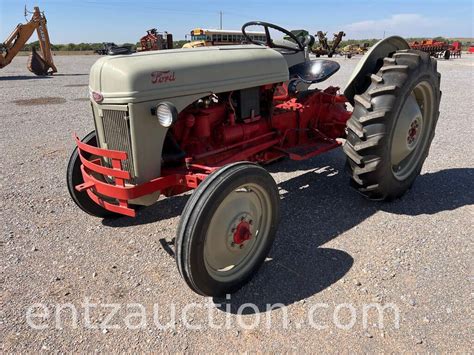 SOLD - 1948 FORD 8N TRACTOR, GAS, 3PT, 540 PTO, Tractors with 30 HP ...