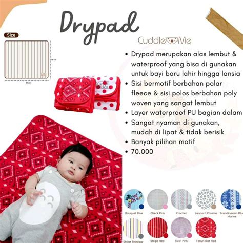 Jual Alas Ompol Waterproof Drypad By Cuddle Me BISA COD Shopee