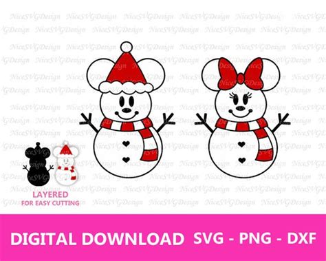 Scrapbooking Embellishments Dxf Files Cricut Use Mickey And Minnie