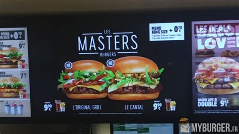 [bk Fr] Exclusivité Le Cantal And Loriginal Grill Les Burgers