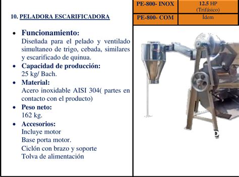 PERUMINOX PE 800 INOX COTIZACIÓN PERÚ