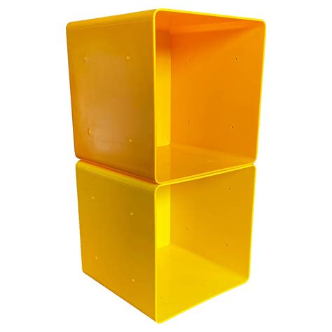 Brightly Colored Storage Cubes at 1stDibs