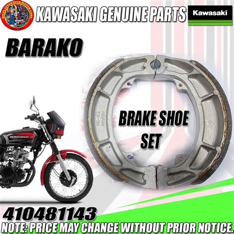 BARAKO BRAKE SHOE PRICE IS SET KMC Genuine 41048 1143 Shopee