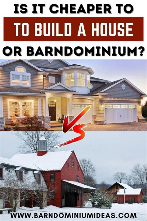 Is It Cheaper To Build A House Or Barndominium Building A House New