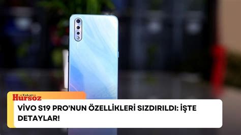 Vivo S Pro Nun Zellikleri S Zd R Ld Te Detaylar H Rs Z Gazetesi