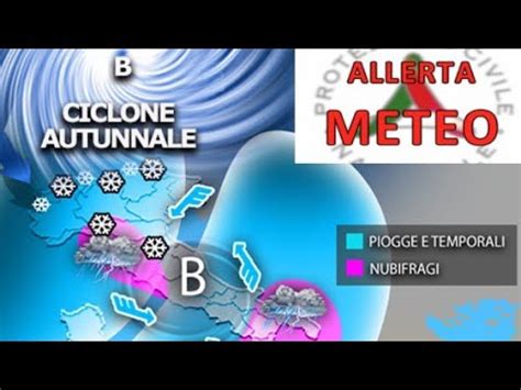 Meteo Mega Ciclone In Arrivo Allarme Neve Youtube