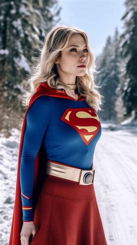 Ai Supergirl Winter 4 By Bradbarry2 On Deviantart