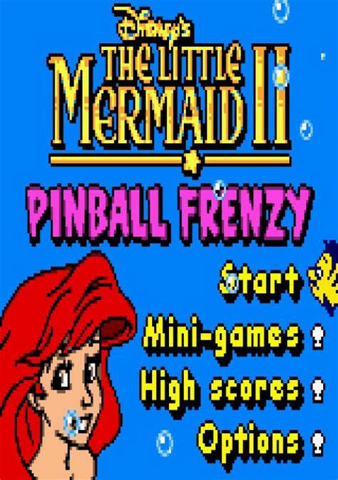 Download Little Mermaid Ii The Pinball Frenzy Rom