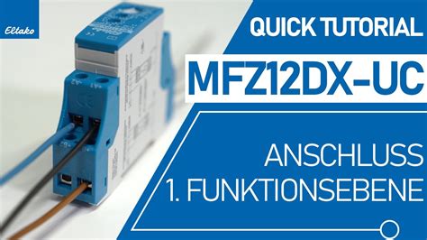 Mfz Dx Uc Anschluss Funktionsebene Quick Tutorial Youtube