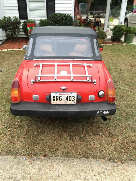 Mg Midget Mk Iv Convertible Door L Red Restored Must See