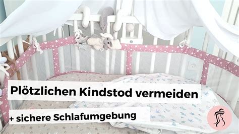 Plötzlicher Kindstod vermeiden Ursachen SIDS So richtest du dein