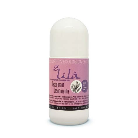 Desodorante Sin Perfume Lilà Cosmetics 50 Ml Atenea Parafarmacia Bio