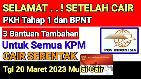 SELAMAT UNTUK SEMUA KPM SETELAH CAIR PKH TAHAP 1 DAN BPNT 3 BANTUAN