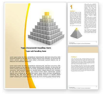 Pyramid Template Word | DocTemplates