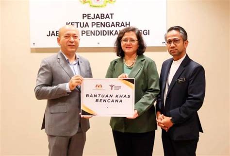 KPT Sumbang RM25 000 Bantuan Khas Bencana Bantu Ringankan Beban