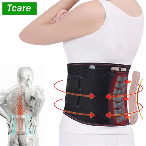 Tcare Self Heating Decompression Lumbar Back Belt Waist Lower Back