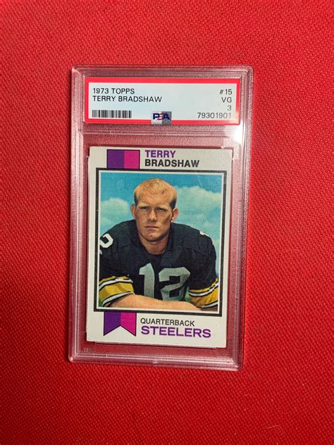 1973 Topps 15 Terry Bradshaw For Sale Online EBay