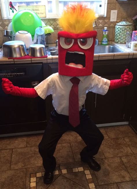 Fear Inside Out Costume Disfraces