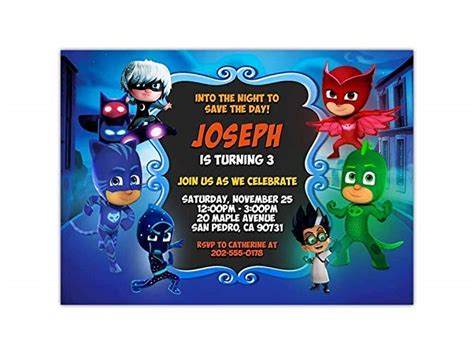 Festa Pj Masks S O Artigos De Festa Para Se Inspirar Confira